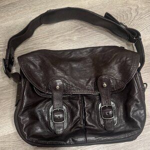 Upla Vintage Leather Women's Messenger Bag